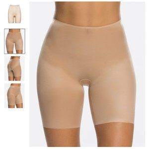 SPANX Skinny Britches Mid Thigh Short Large Naked 2.0